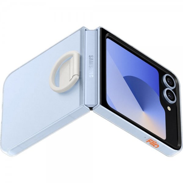 Samsung Original Galaxy Z Flip 6/Flip 7 FE Skal Clear Case Transparent
