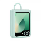 Samsung Original Galaxy Z Flip 6/Flip 7 FE Skal Silicone Case Mint
