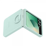 Samsung Original Galaxy Z Flip 6/Flip 7 FE Skal Silicone Case Mint
