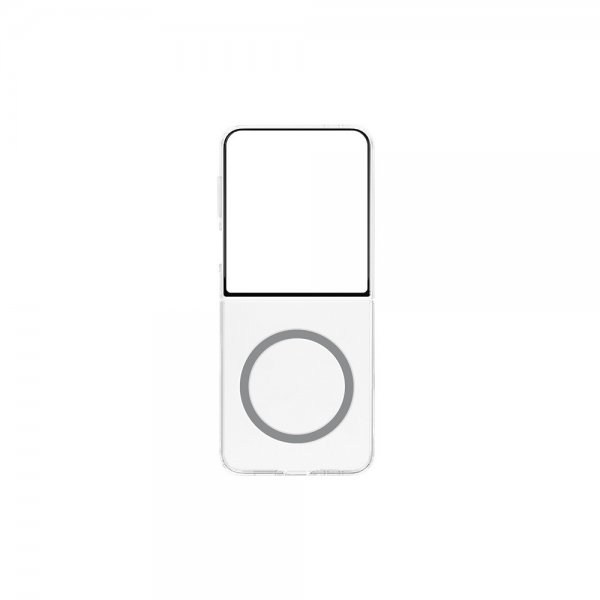Samsung Original Galaxy Z Flip 7 Skal Clear Magnet Case Transparent