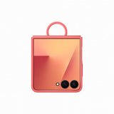 Samsung Original Galaxy Z Flip 7 Skal Ring Case Silicone Röd