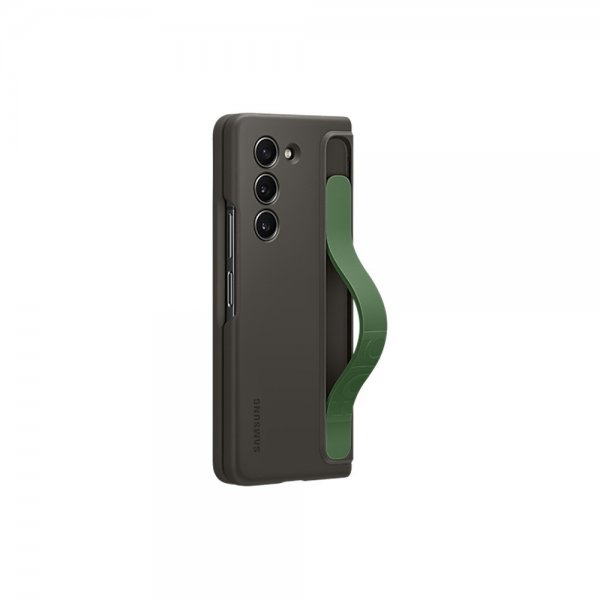 Samsung Original Galaxy Z Fold 5 Skal Standing Case with Strap Graphite