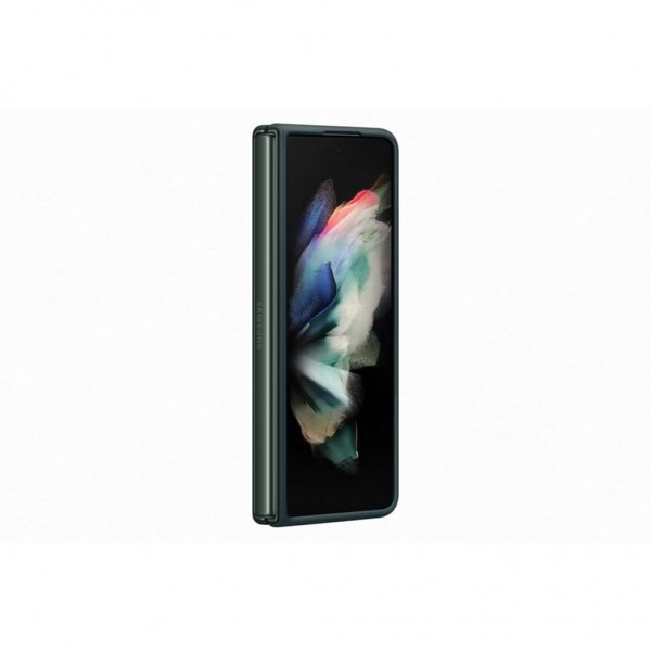 Samsung Original Galaxy Z Fold3 Skal Silicone Cover Grön