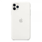 Apple Original iPhone 11 Pro Max Skal Silicone Case Vit