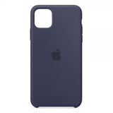 Apple Original iPhone 11 Pro Max Skal Silicone Case Midnight Blue