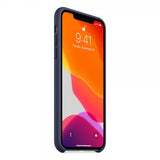 Apple Original iPhone 11 Pro Max Skal Silicone Case Midnight Blue