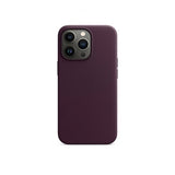 Apple Original iPhone 13 Pro Max Skal Leather Case MagSafe Körsbär