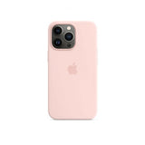 Apple Original iPhone 13 Pro Skal Silicone Case MagSafe Kritrosa