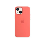 Apple Original iPhone 13 Skal Silicone Case MagSafe Rosa pomelo