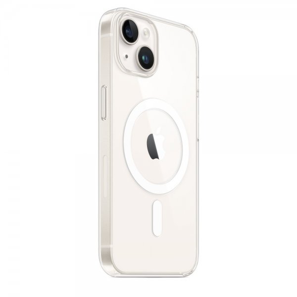 Apple Original iPhone 14 Plus Skal Clear Case MagSafe Transparent