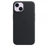 Apple Original iPhone 14 Plus Skal Leather Case MagSafe Midnatt