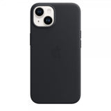 Apple Original iPhone 14 Plus Skal Leather Case MagSafe Midnatt