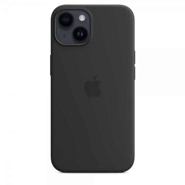 Apple Original iPhone 14 Plus Skal Silicone Case MagSafe Midnatt