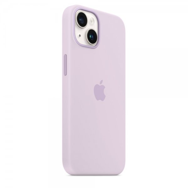 Apple Original iPhone 14 Plus Skal Silicone Case MagSafe Syrenblå