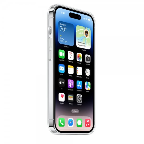 Apple Original iPhone 14 Pro Max Skal Clear Case MagSafe Transparent