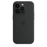 Apple Original iPhone 14 Pro Max Skal Silicone Case MagSafe Midnatt