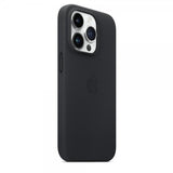 Apple Original iPhone 14 Pro Skal Leather Case MagSafe Midnatt