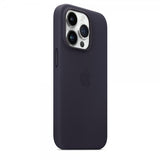 Apple Original iPhone 14 Pro Skal Leather Case MagSafe Ink
