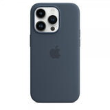 Apple Original iPhone 14 Pro Skal Silicone Case MagSafe Stormblå