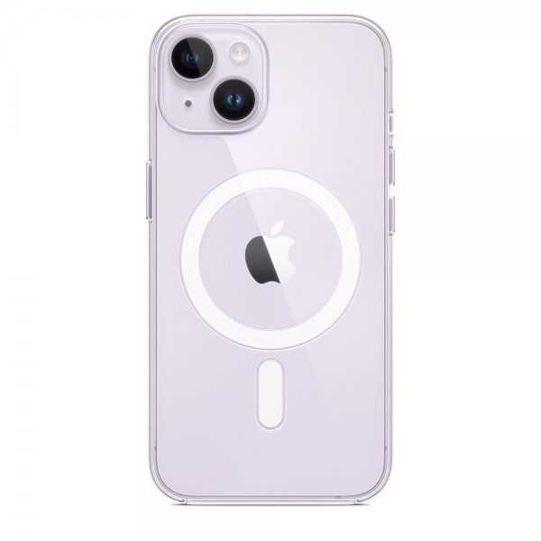Apple Original iPhone 14 Skal Clear Case MagSafe Transparent