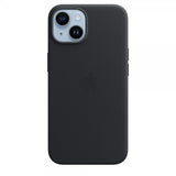 Apple Original iPhone 14 Skal Leather Case MagSafe Midnatt