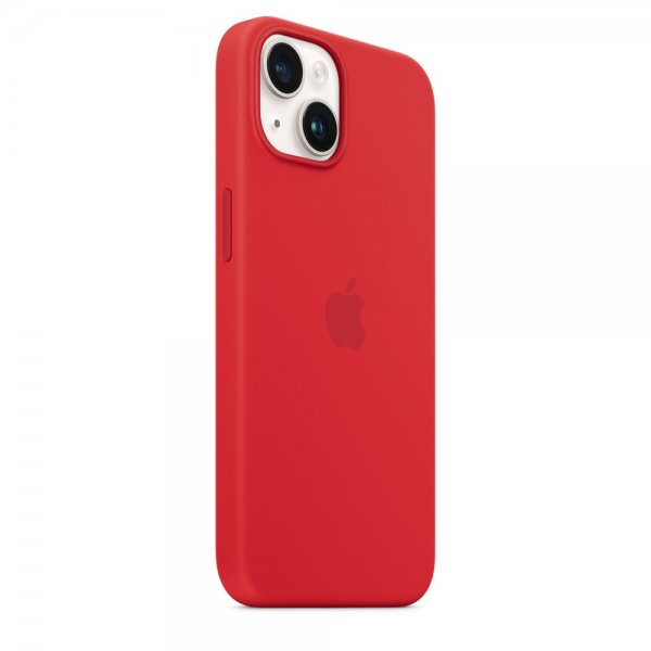 Apple Original iPhone 14 Skal Silicone Case MagSafe (PRODUCT)RED
