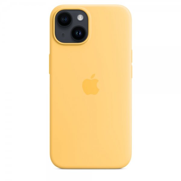 Apple Original iPhone 14 Skal Silicone Case MagSafe Solsken