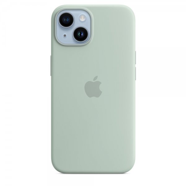 Apple Original iPhone 14 Skal Silicone Case MagSafe Suckulent