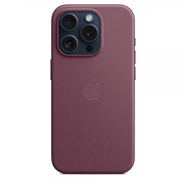 Apple Original iPhone 15 Pro Max Skal FineWoven MagSafe Mulberry