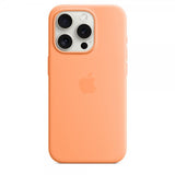 Apple Original iPhone 15 Pro Max Skal Silikon MagSafe Apelsinsorbet