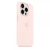 Apple Original iPhone 15 Pro Max Skal Silikon MagSafe Ljusrosa