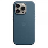 Apple Original iPhone 15 Pro Skal FineWoven MagSafe Stillahavsblå