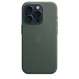 Apple Original iPhone 15 Pro Skal FineWoven MagSafe Vintergrön