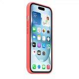 Apple Original iPhone 15 Skal Silikon MagSafe Guava