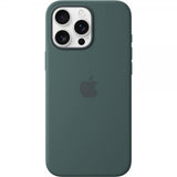 Apple Original iPhone 16 Pro Max Skal Silicone Case MagSafe Lake Green