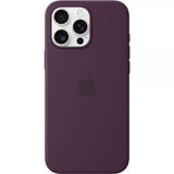 Apple Original iPhone 16 Pro Max Skal Silicone Case MagSafe Plum