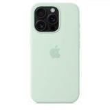 Apple Original iPhone 16 Pro Skal Silicone Case MagSafe Aquamarine