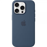 Apple Original iPhone 16 Pro Skal Silicone Case MagSafe Denim