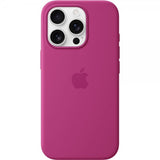 Apple Original iPhone 16 Pro Skal Silicone Case MagSafe Fuchsia