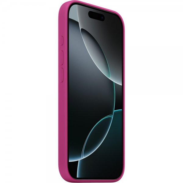 Apple Original iPhone 16 Pro Skal Silicone Case MagSafe Fuchsia