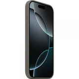 Apple Original iPhone 16 Pro Skal Silicone Case MagSafe Stone Gray