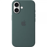Apple Original iPhone 16 Skal Silicone Case MagSafe Lake Green