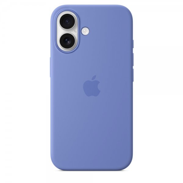 Apple Original iPhone 16 Skal Silicone Case MagSafe Periwinkle