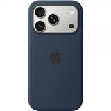 Apple Original iPhone 17 Pro Max Skal Silicone Case MagSafe Midnight