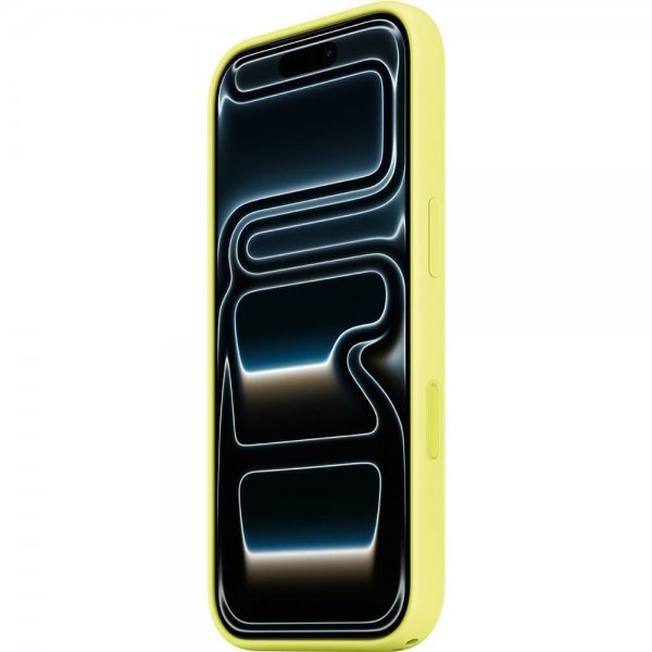 Apple Original iPhone 17 Pro Skal Silicone Case MagSafe Neon Yellow