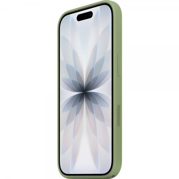 Apple Original iPhone 17 Skal Silicone Case MagSafe Light Moss