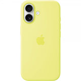Apple Original iPhone 17 Skal Silicone Case MagSafe Neon Yellow