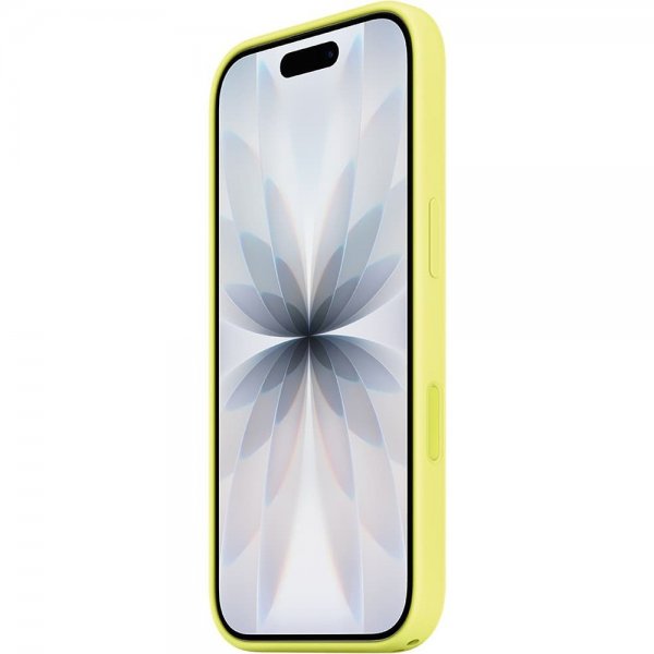 Apple Original iPhone 17 Skal Silicone Case MagSafe Neon Yellow