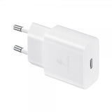Samsung Original Laddare med USB-C Kabel 15W PD Power Adapter Vit