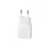 Samsung Original Laddare med USB-C Kabel 15W PD Power Adapter Vit